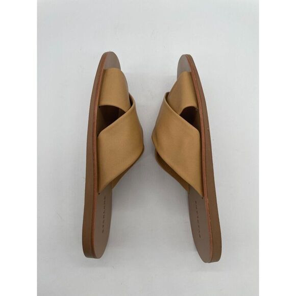 Everlane The Day Crossover Sandal Womens Sz 9.5 Light Taupe Leather Strappy - Picture 9 of 11
